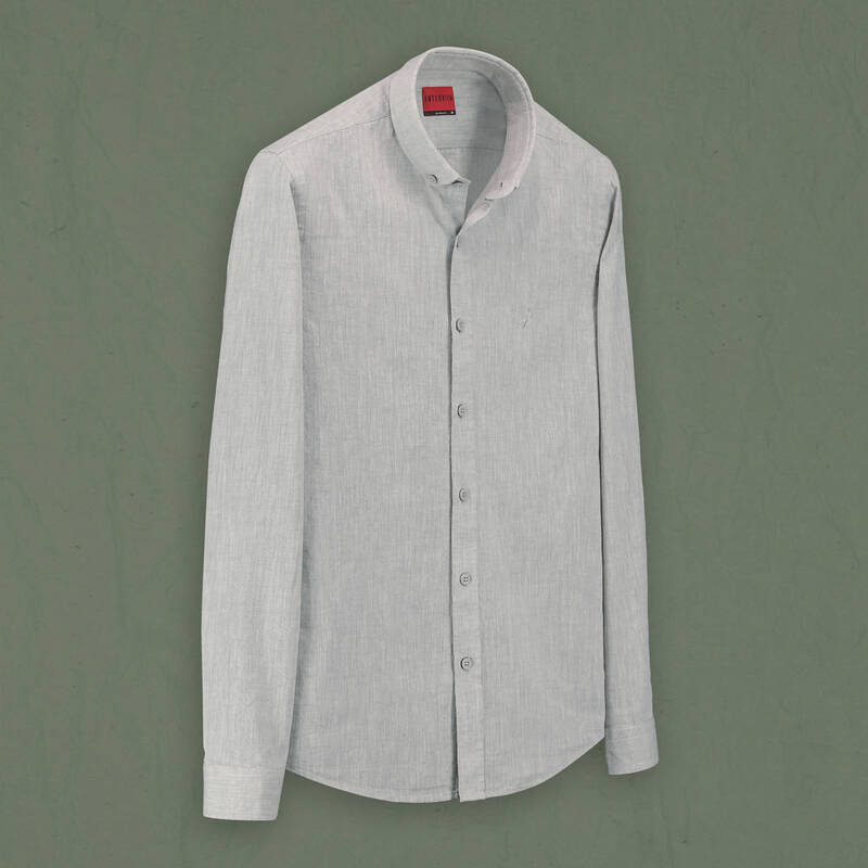 Goias Soho Uzun Kol Açık Yeşil Gömlek - 1