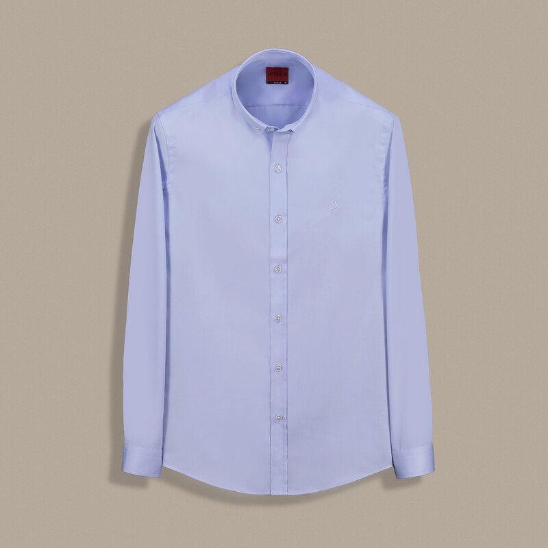 Goias Soho Non Iron Koyu Mavi Gömlek - INTERVIEW