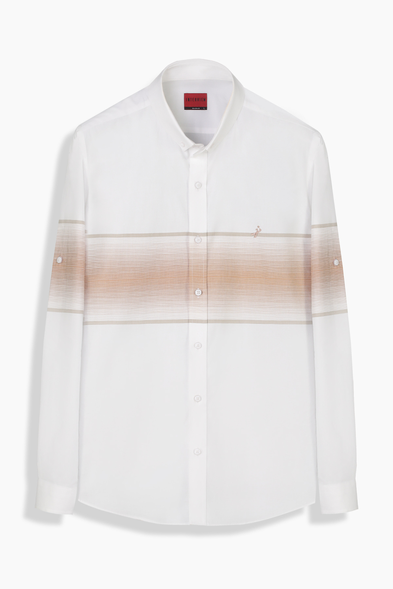 Goias Soho Uzun Kol Taba Gömlek - 1