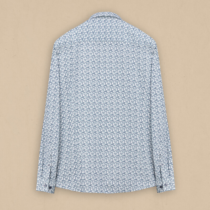 Goias Soho Desenli Yeşil Gömlek - INTERVIEW