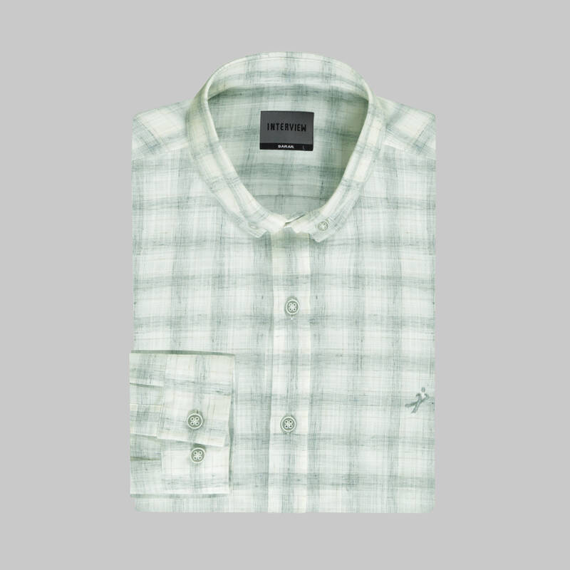 Goias Soho Slim Yeşil Gömlek - 3