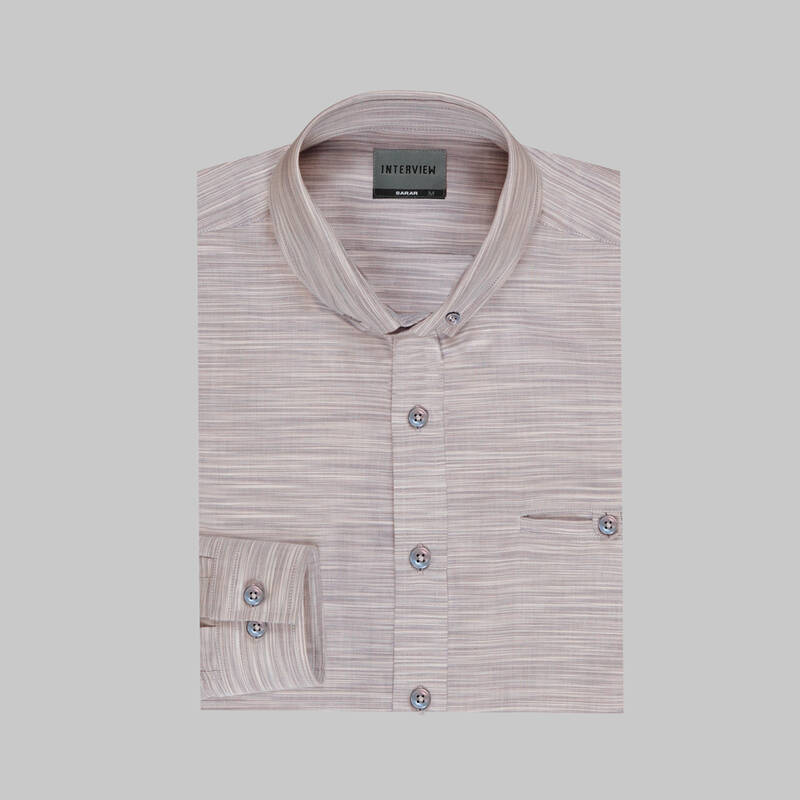 Goias Uzun Kol Bordo Gömlek - 3