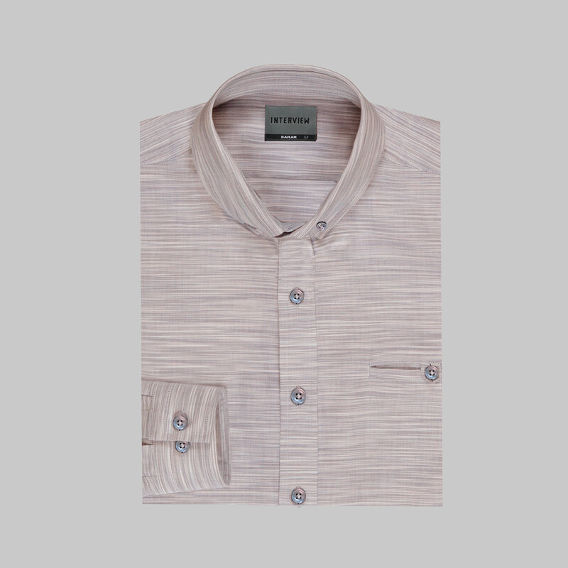 Goias Uzun Kol Bordo Gömlek - INTERVIEW