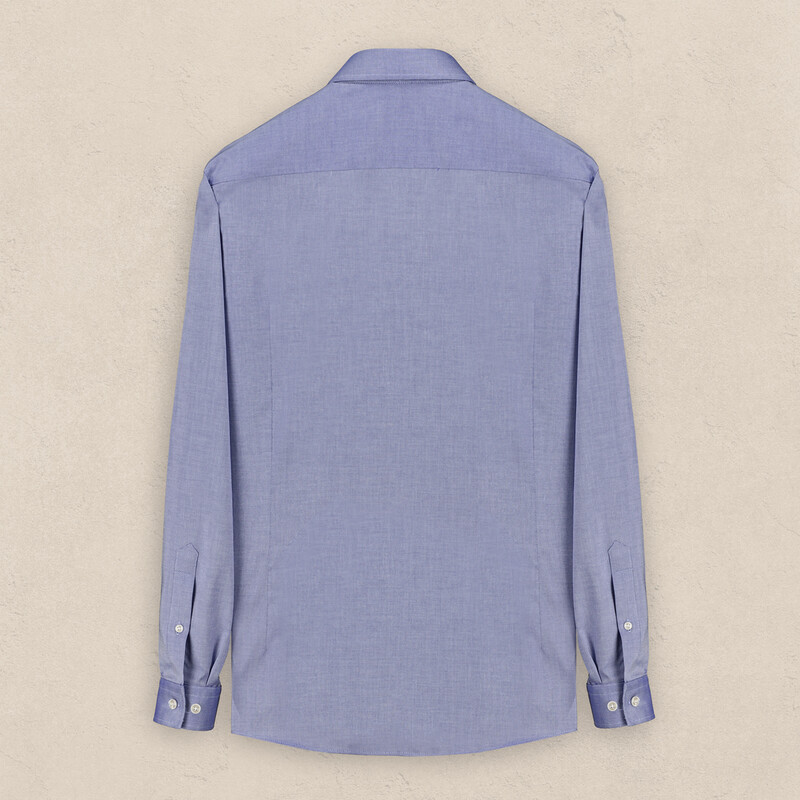 Goias Uzun Kol Fitted Koyu Mavi Gömlek - INTERVIEW