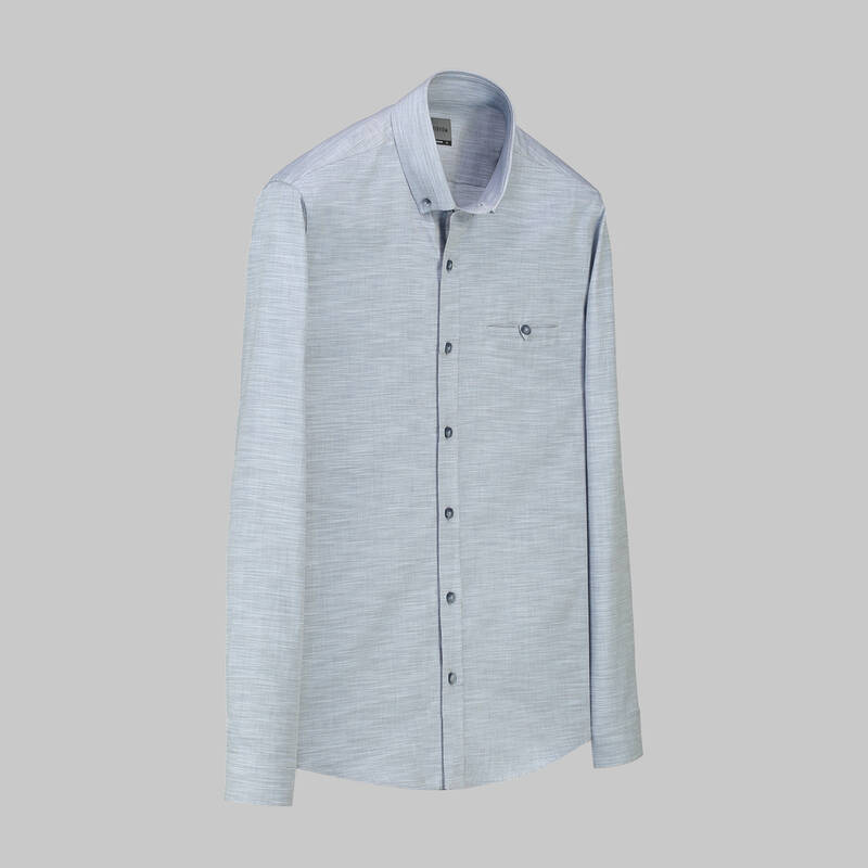 Goias Gri Gömlek - 1