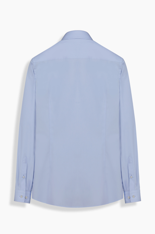 Goias Uzun Kol Koyu Mavi Gömlek - INTERVIEW