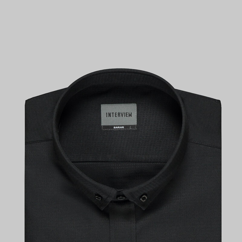 Goias Uzun Kol Siyah Gömlek - INTERVIEW