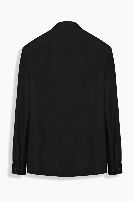 Goias Uzun Kol Siyah Gömlek - INTERVIEW