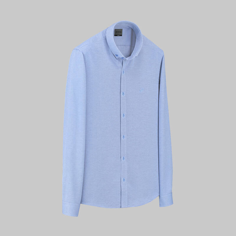 Goias Uzun Kol Soho Açık Mavi Gömlek - 1