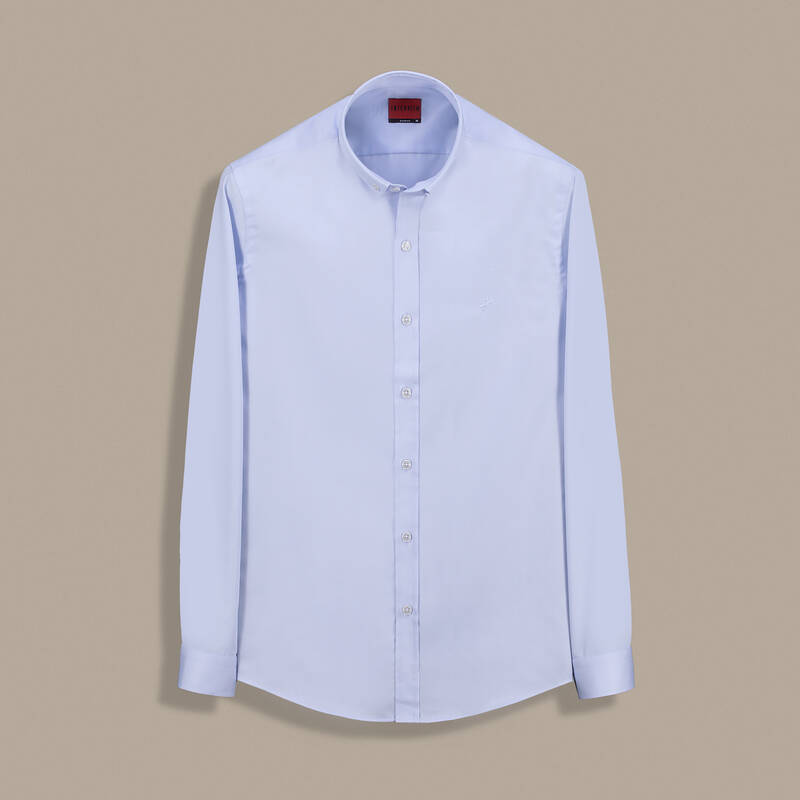 Goias Soho Non Iron Açık Mavi Gömlek - 1