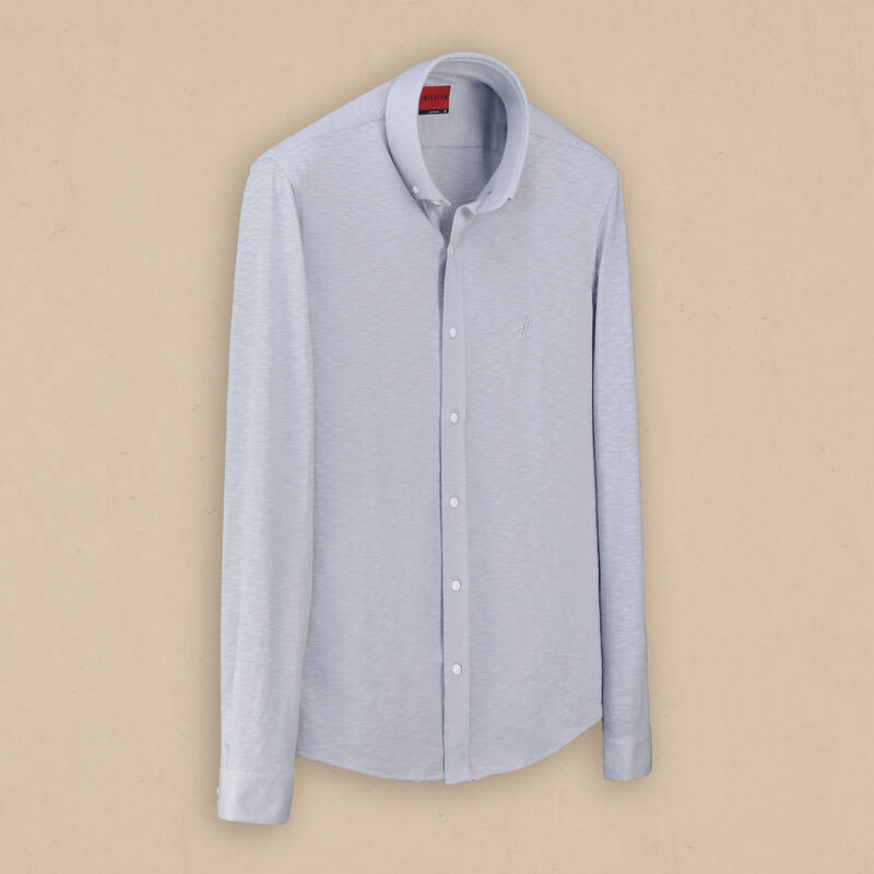 Goias Uzun Kol Soho Gri Gömlek - 1