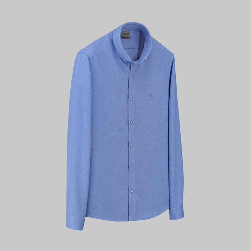 Goias Uzun Kol Soho Koyu Mavi Gömlek - 1