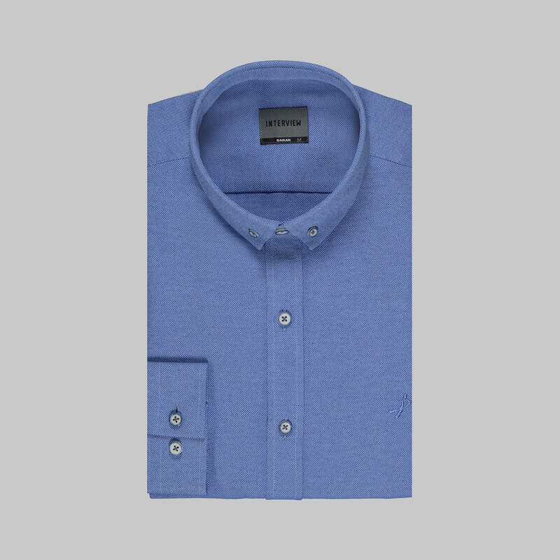 Goias Uzun Kol Soho Koyu Mavi Gömlek - INTERVIEW