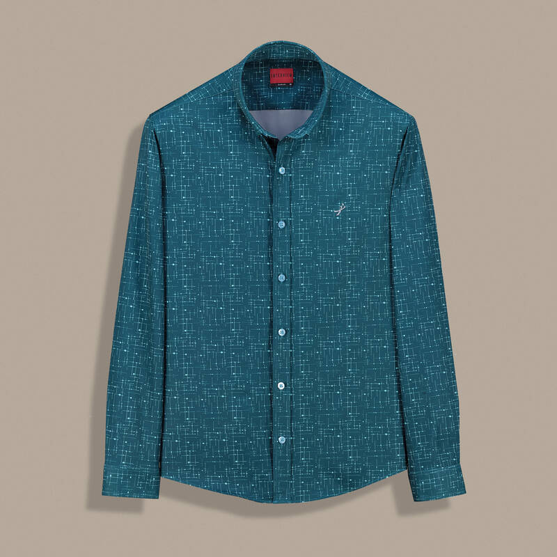 Goias Uzun Kol Soho Yeşil Gömlek - 1