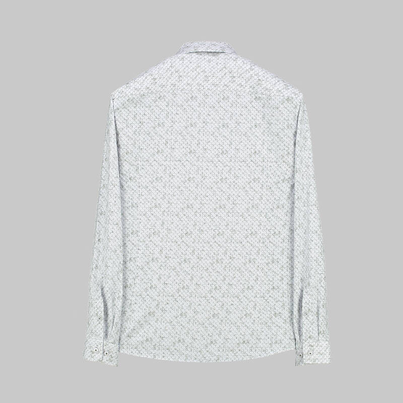 Goias Desenli Yeşil Gömlek - 2