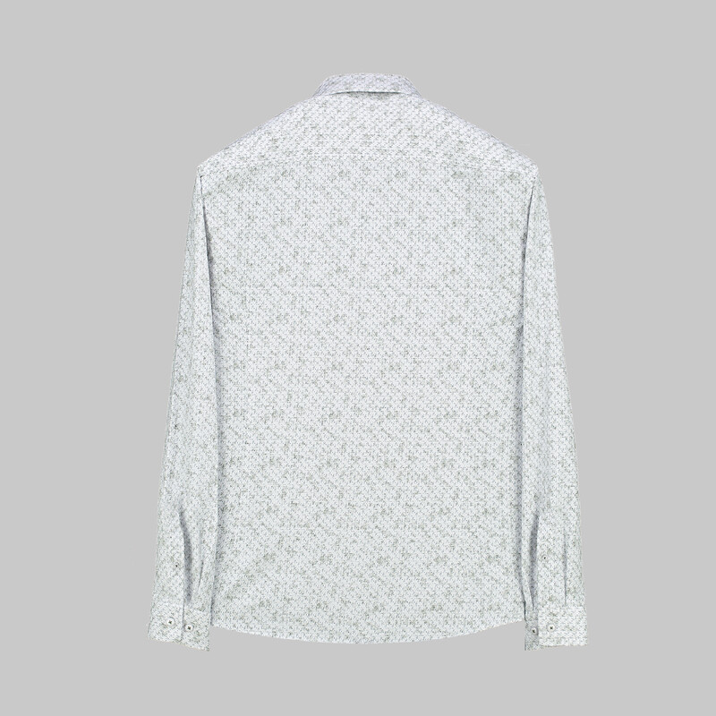 Goias Desenli Yeşil Gömlek - INTERVIEW