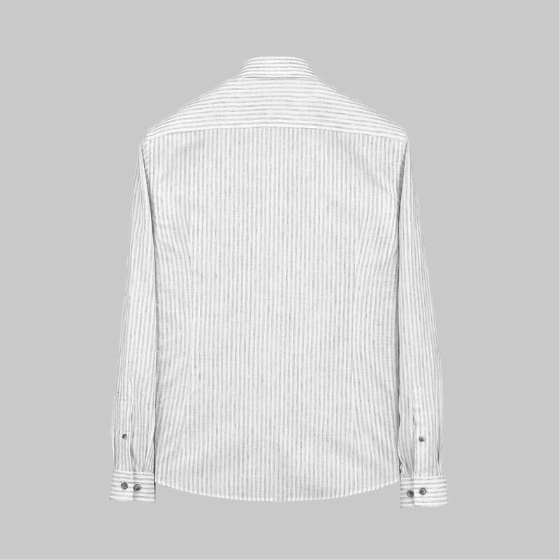 Goias Koyu Gri Uzun Kol Slim Gömlek - 2