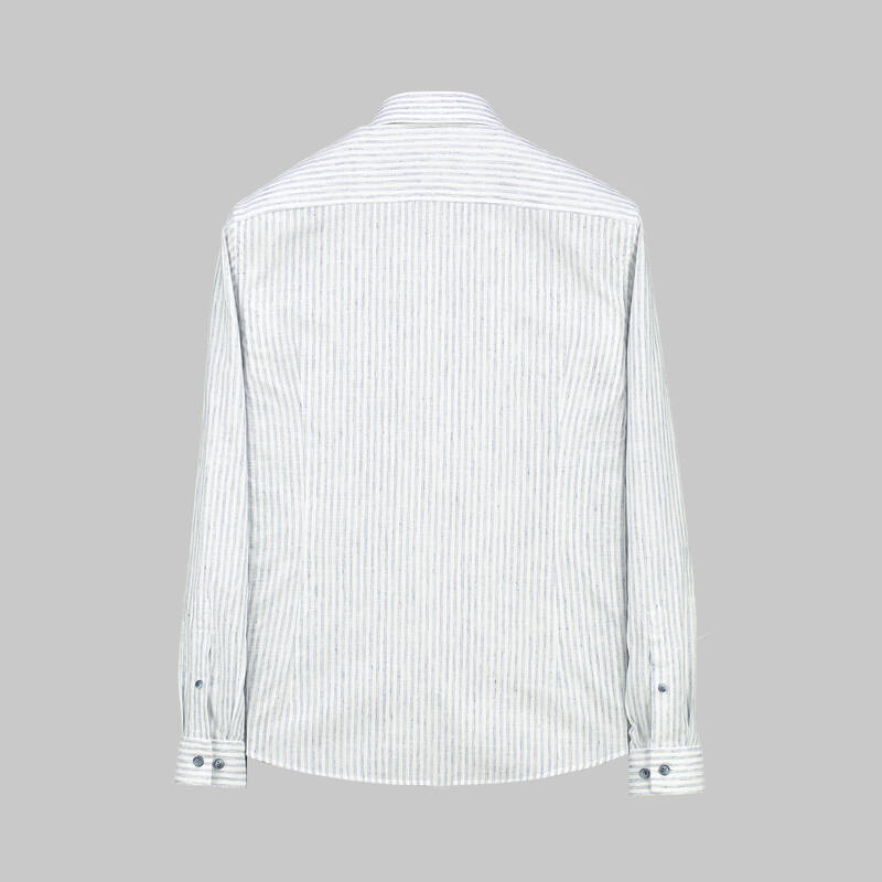 Goias Mavi Uzun Kol Slim Gömlek - 2