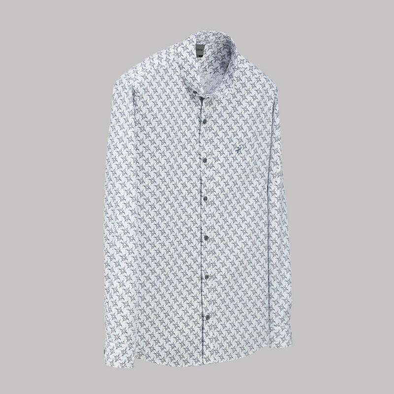 Goias Kahverengi Desenli Gömlek - 5