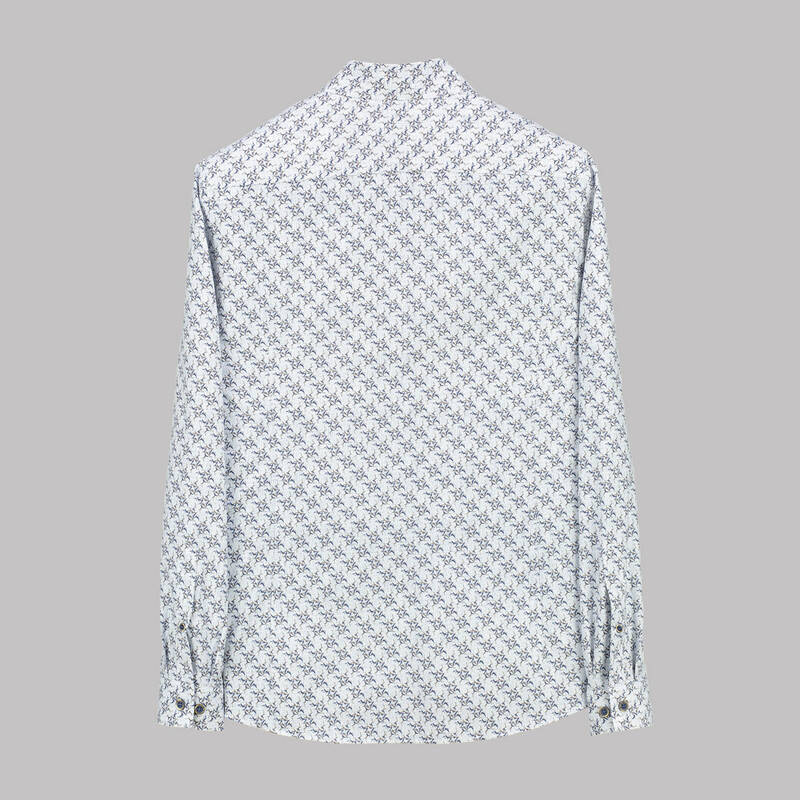 Goias Kahverengi Desenli Gömlek - 2