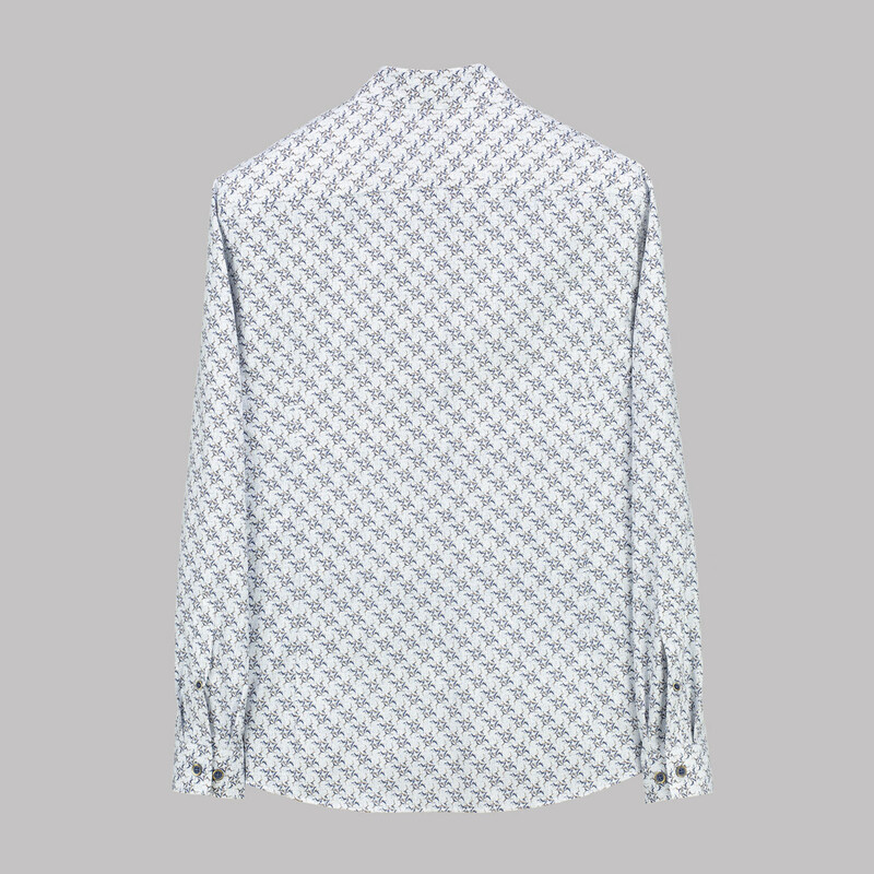 Goias Kahverengi Desenli Gömlek - INTERVIEW