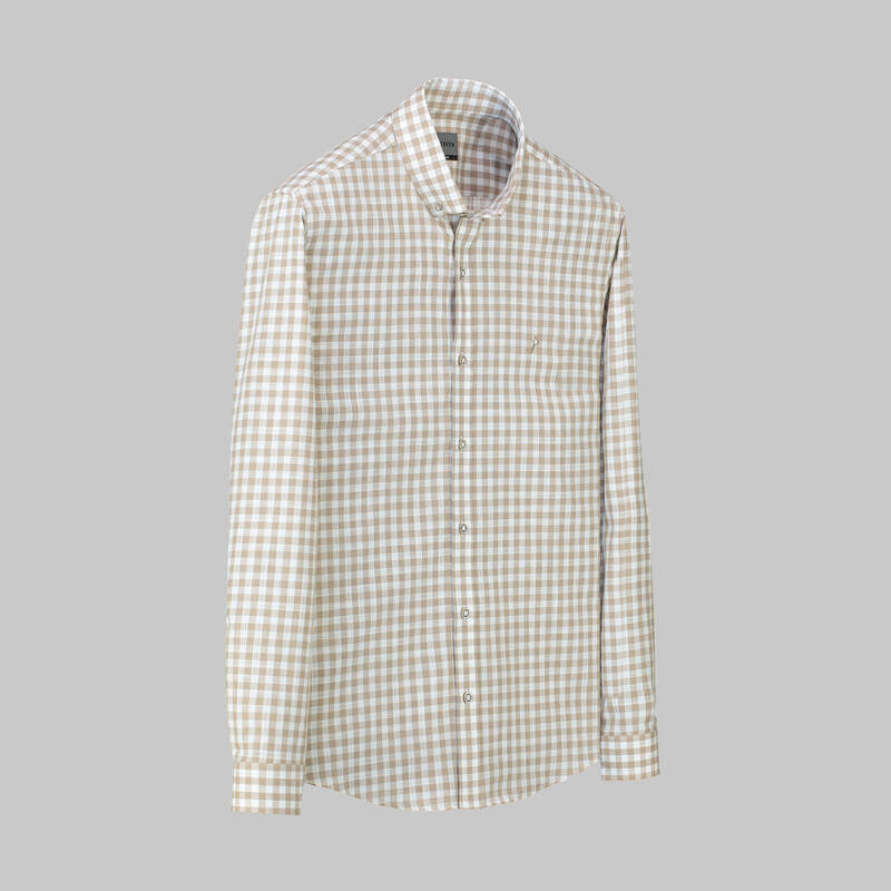 Goias Soho Bej Gömlek - 1