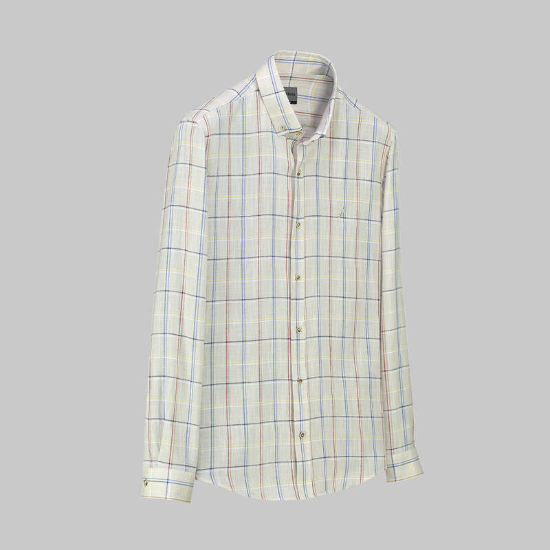 Goias Kareli Bej Gömlek - 1