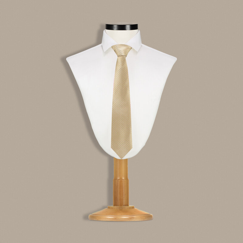 Gold Renk Desenli Kravat C108 