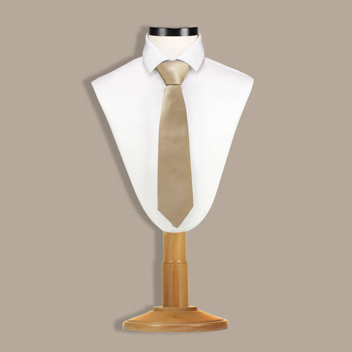 Gold Renk Düz Kravat C152 - 1