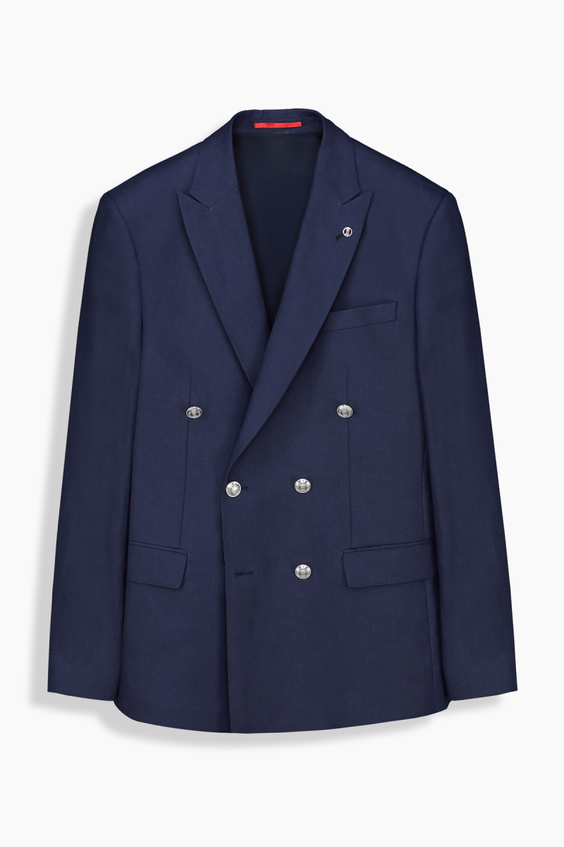 Golden Blazer Lacivert Ceket - 1