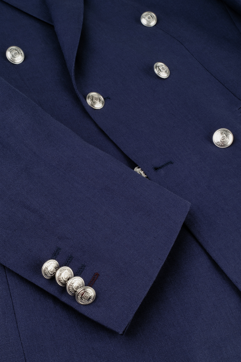 Golden Blazer Lacivert Ceket - 4