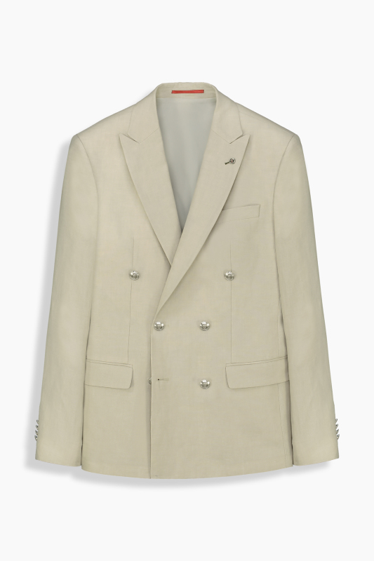 Golden Blazer Bej Ceket 