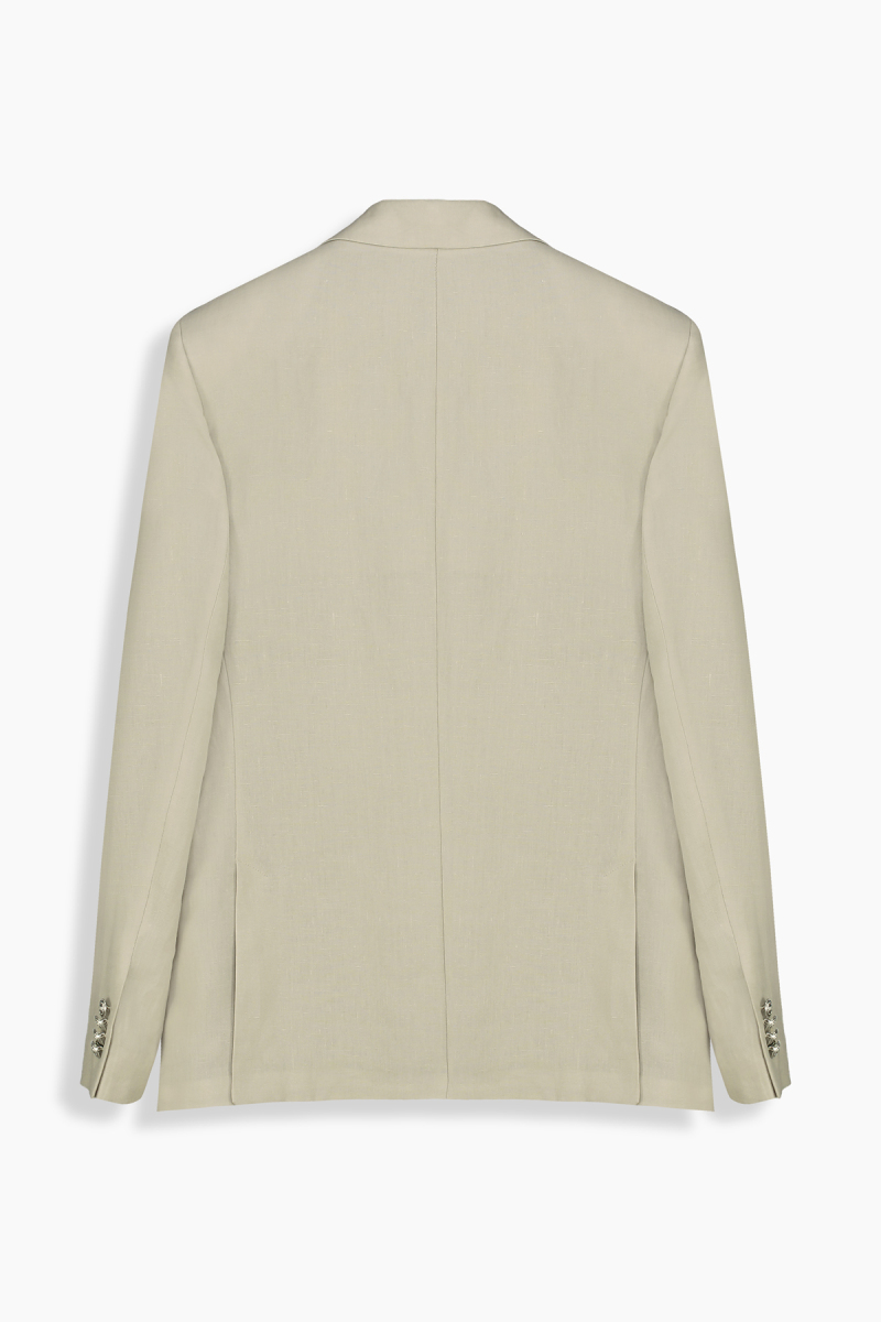 Golden Blazer Bej Ceket - 2