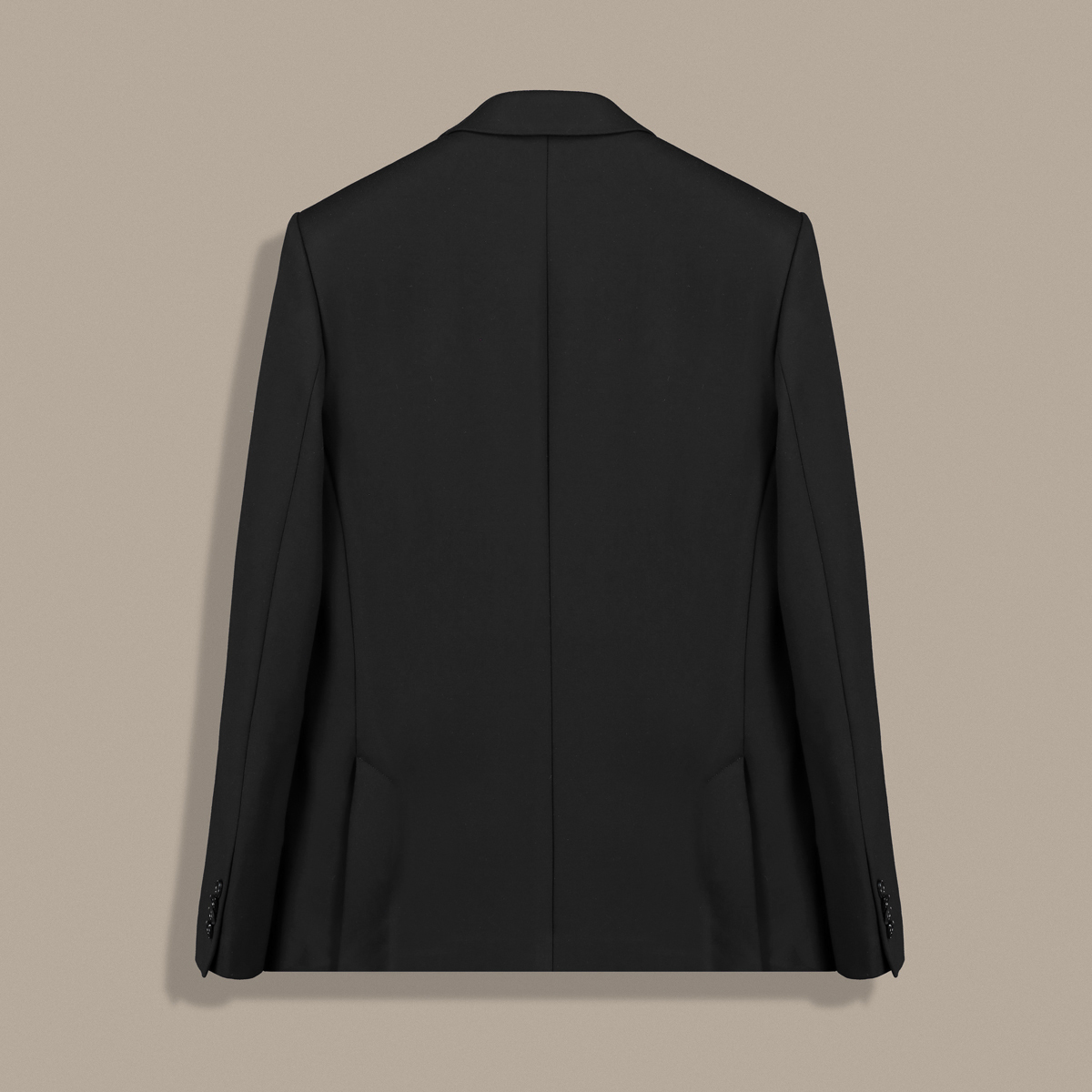 Golden Ekstra Slim Kruvaze Siyah Ceket - 2