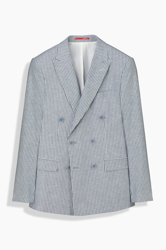 Golden Ekstra Slim Mavi Ceket - INTERVIEW