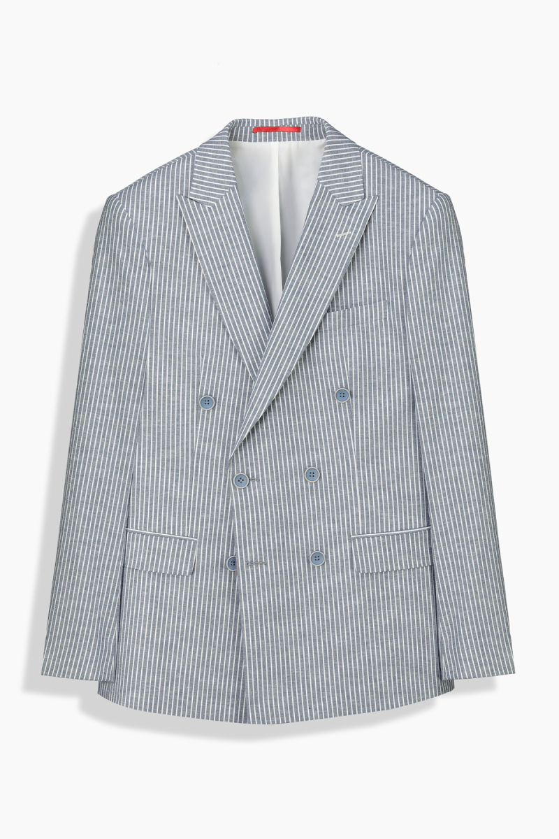 Golden Ekstra Slim Mavi Ceket - 2