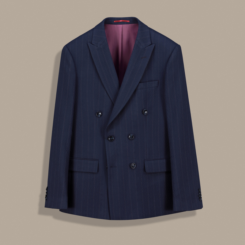 Golden Ekstra Slim Ely Koyu Lacivert Takım Elbise - INTERVIEW