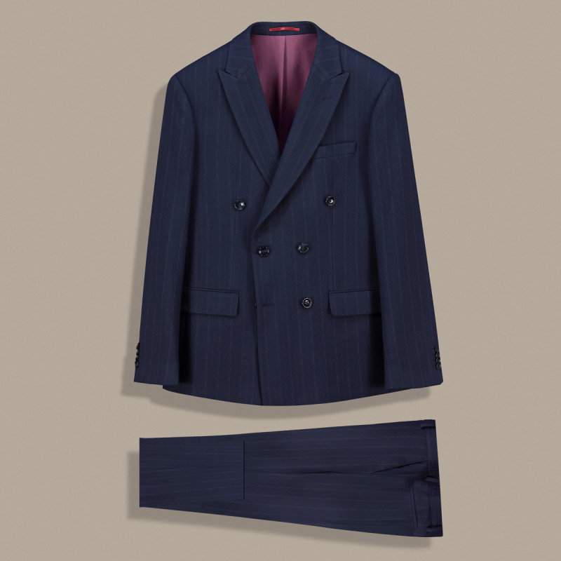 Golden Ekstra Slim Ely Koyu Lacivert Takım Elbise - INTERVIEW