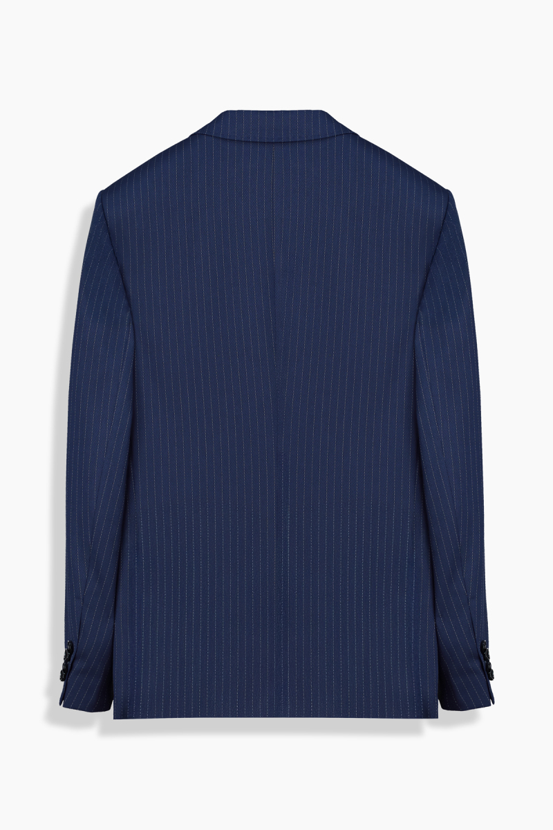 Golden Resta Extra Slim Kruvaze Lacivert Takım Elbise - 2