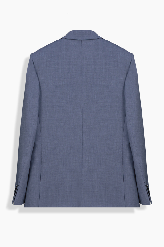 Golden Resta Slim Fit İndigo Mavi Takım Elbise - INTERVIEW