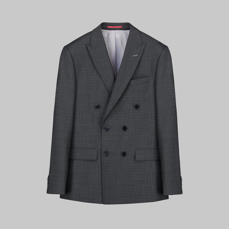 Golden Resta Ekstra Slim Koyu Gri Takım 