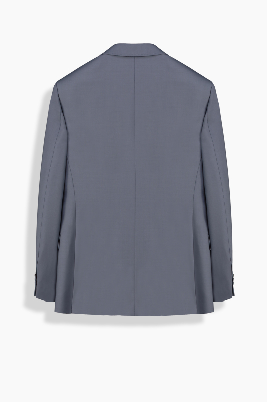 Golden Resta Slim Fit Kruvaze Açık Gri Takım Elbise - INTERVIEW