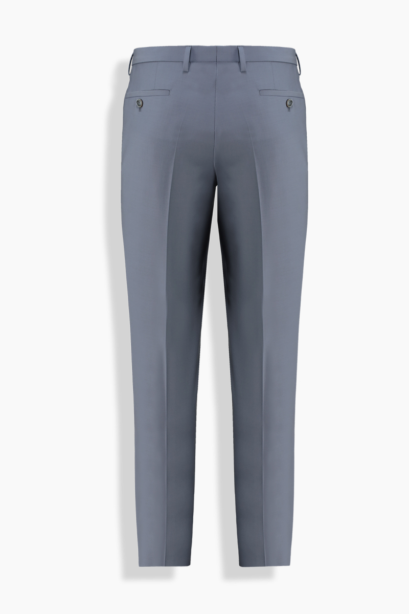 Golden Resta Slim Fit Kruvaze Açık Gri Takım Elbise - 5