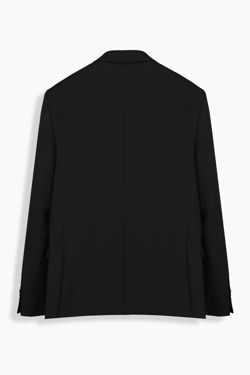 Golden Resta Slim Fit Kruvaze SiyahTakım Elbise - 3