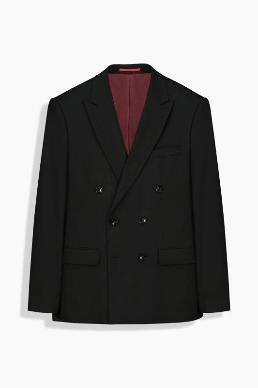 Golden Resta Slim Fit Siyah Takım Elbise - 8