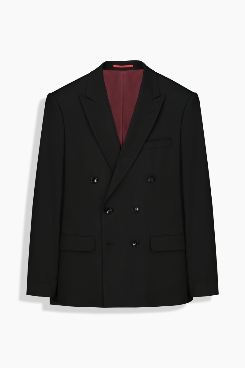 Golden Resta Slim Fit Siyah Takım Elbise - 3