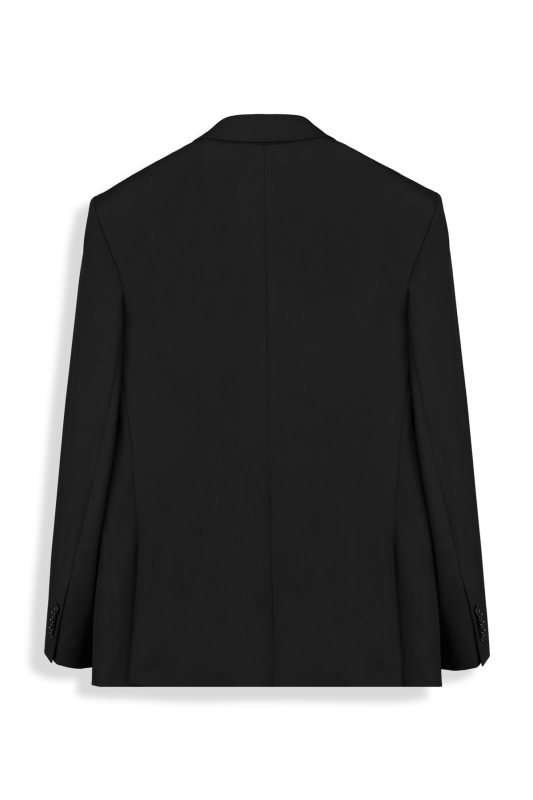 Golden Resta Slim Kruvaze Siyah Takım Elbise - INTERVIEW