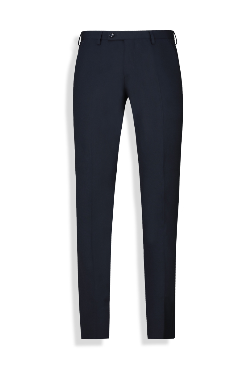 Golden Resta Slim Kruvaze Lacivert Takım Elbise - 3