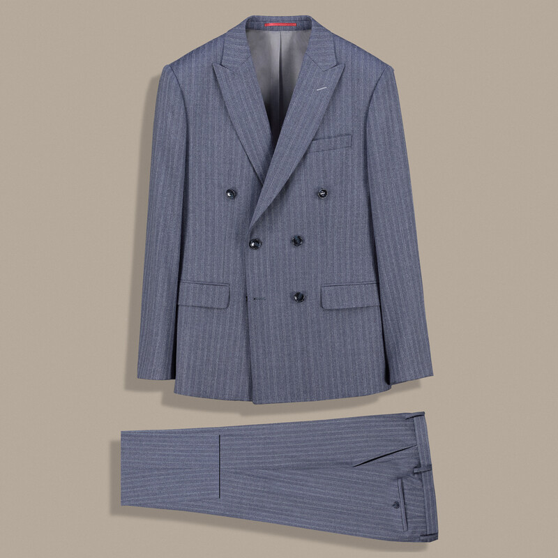 Golden Resta Ekstra Slim Koyu Mavi Takım - INTERVIEW