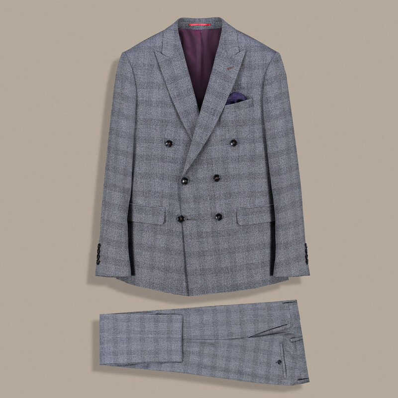 Golden Resta Ekstra Slim Gri Takım Elbise - INTERVIEW